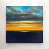 Shine Like Gold in the Autumn Original Oil Painting