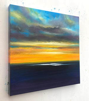 Shine Like Gold in the Autumn Original Oil Painting