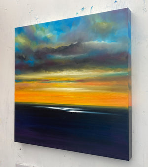 Shine Like Gold in the Autumn Original Oil Painting