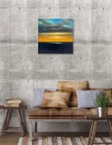 Shine Like Gold in the Autumn Original Oil Painting