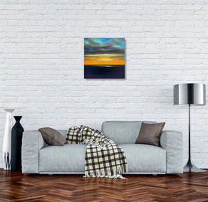 Shine Like Gold in the Autumn Original Oil Painting