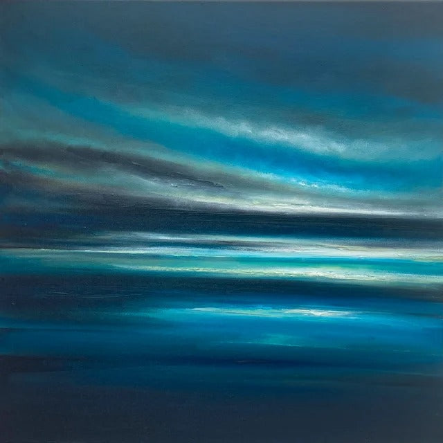 In the Silence Original Oil Painting