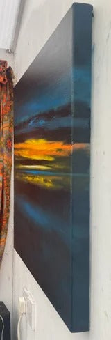 However Far Away Original Oil Painting