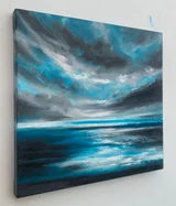 Caught Within A Spell Abstract Seascape Painting