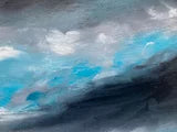 Caught Within A Spell Abstract Seascape Painting