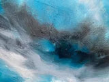 Caught Within A Spell Abstract Seascape Painting
