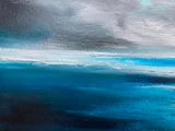 Caught Within A Spell Abstract Seascape Painting