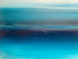 In the Stillness Abstract Seascape Painting