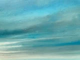 In the Stillness Abstract Seascape Painting