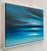 Among the Shadows Abstract Seascape Painting