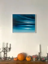 Among the Shadows Abstract Seascape Painting