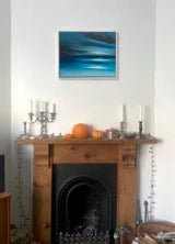 Among the Shadows Abstract Seascape Painting