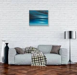 Among the Shadows Abstract Seascape Painting