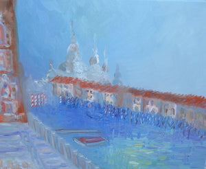 Santa Maria Della Salute Venetian Impressionist Painting