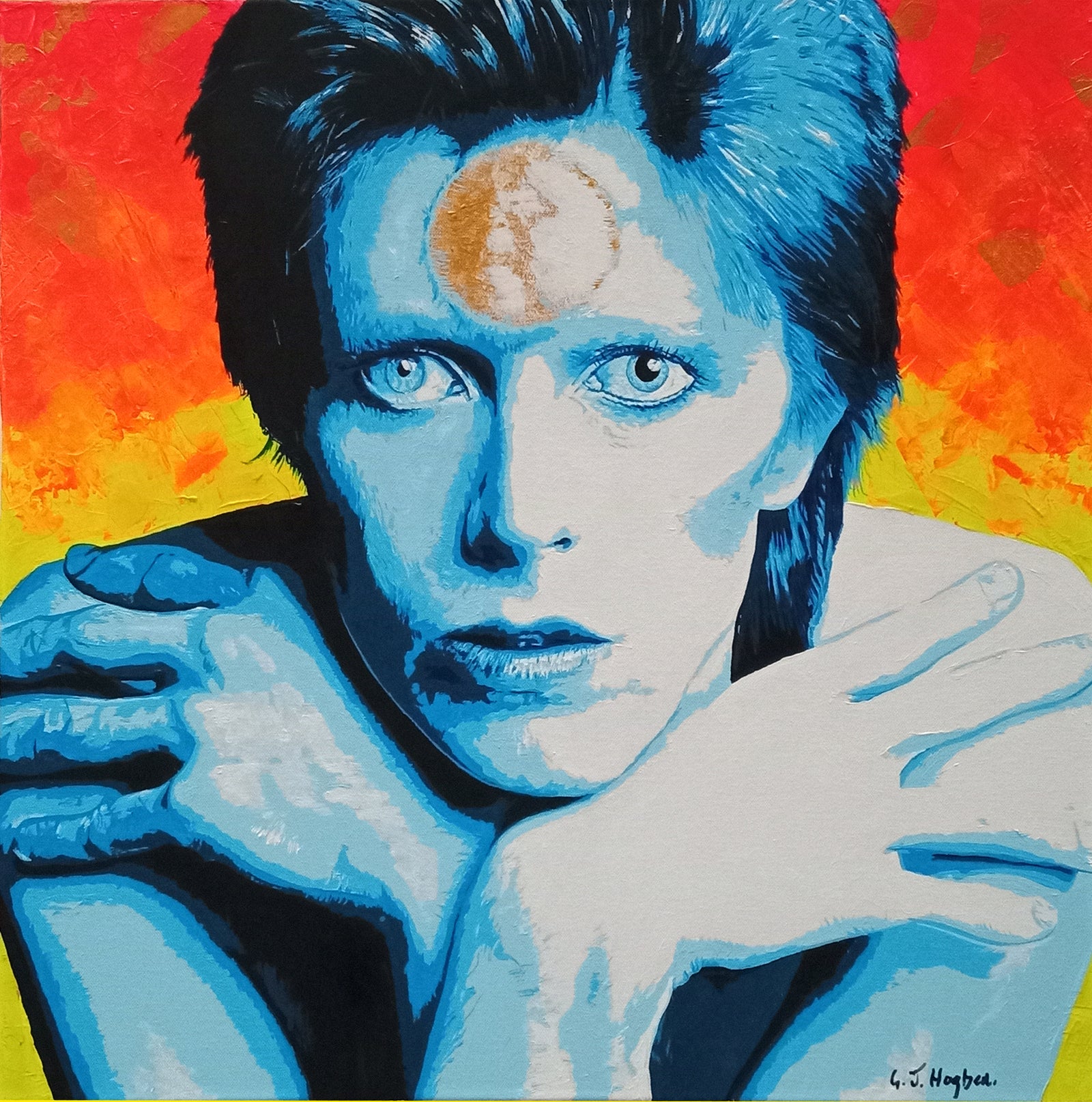 Starman – Contemporary Portrait Painting