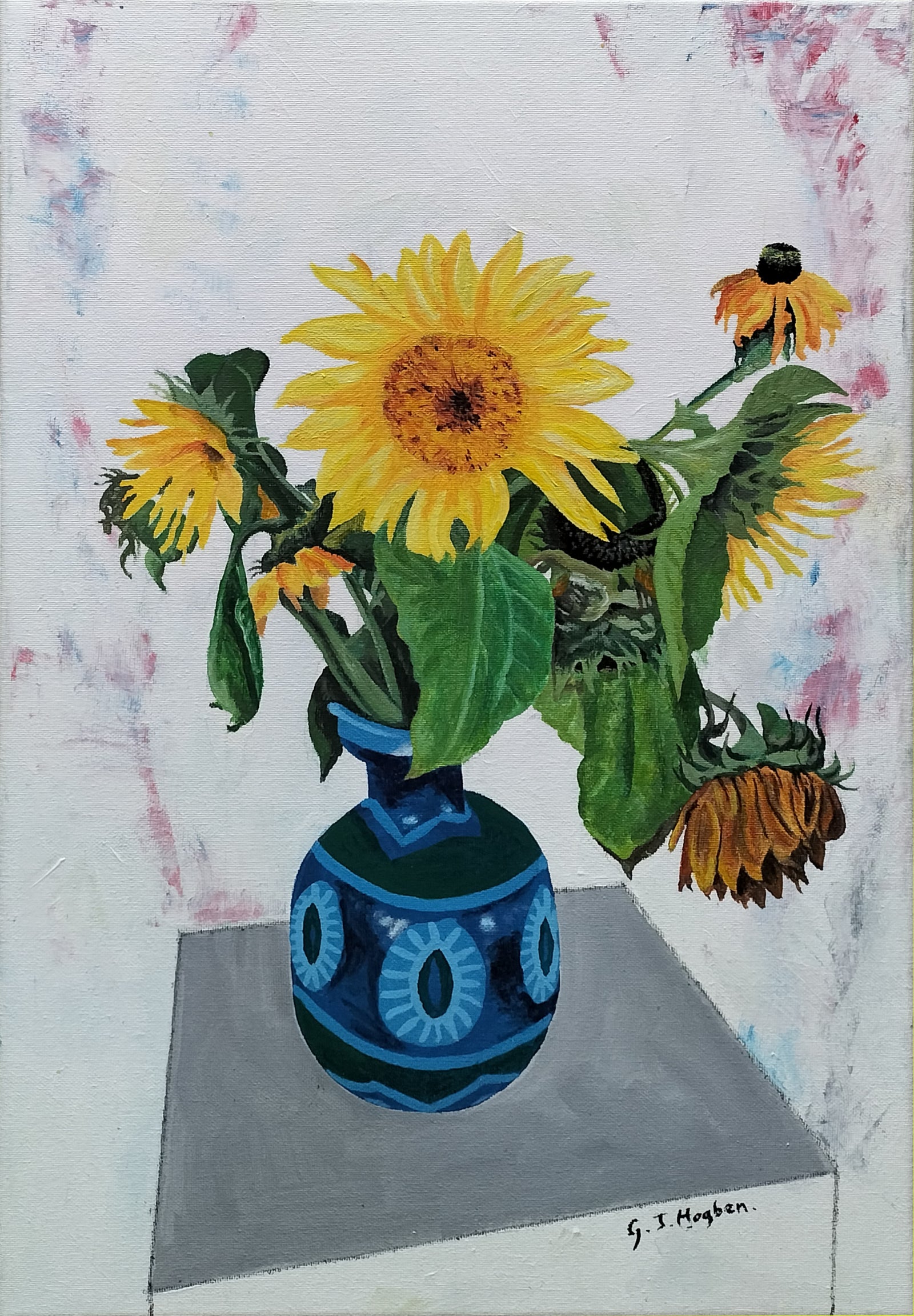Sunflowers – Contemporary Floral Painting