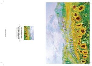 Art Greeting Cards - Rectangle Designs